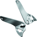 Kuryakyn Teardrop Tie Down Brackets 00-13 Touring Models Chrome-1