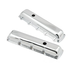 Mr. Gasket Chrome Valve Covers without Baffle