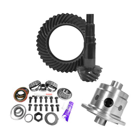 Yukon 11.25in Dana 80 4.88 Rear Ring & Pinion Install Kit 35 Spline Positraction 4.375in BRG