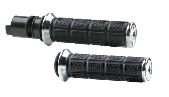 Kuryakyn Enygma Grips Throttle-By-Wire Chrome - 10142-1