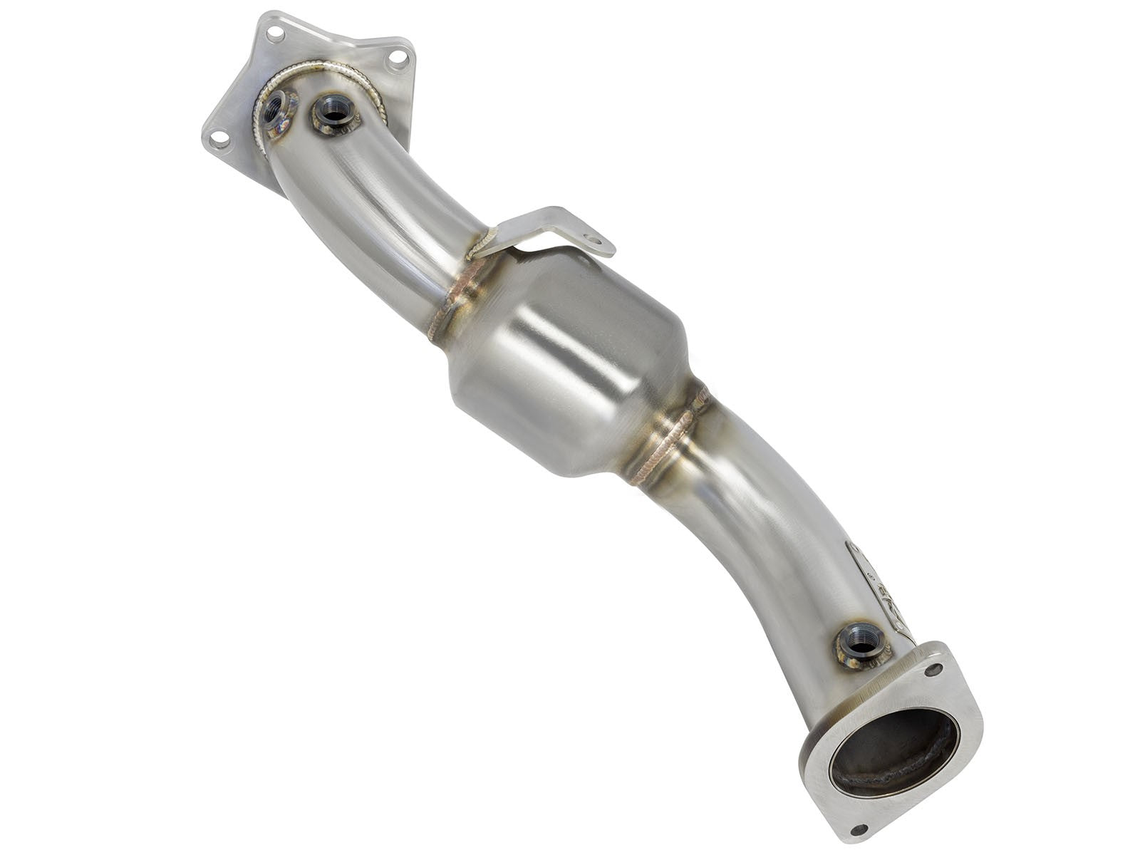 aFe Twisted Steel Down-Pipe Catted 13-16 Cadillac ATS L4-2.0L (t) - 0