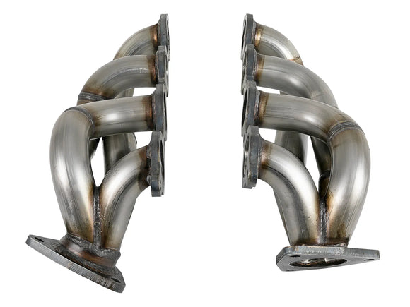 aFe Twisted Steel 1-3/4in 304SS Shorty Headers 2019-25 GM Silverado / Sierra 1500 V8-5.3L/6.2L