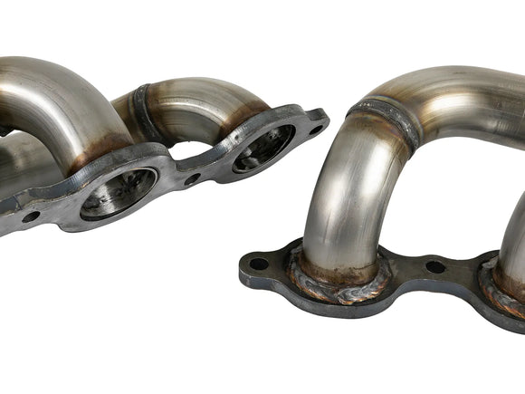 aFe Twisted Steel 1-3/4in 304SS Shorty Headers 2019-25 GM Silverado / Sierra 1500 V8-5.3L/6.2L