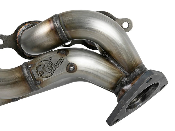 aFe Twisted Steel 1-3/4in 304SS Shorty Headers 2019-25 GM Silverado / Sierra 1500 V8-5.3L/6.2L