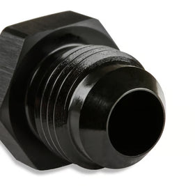 Mr. Gasket -4 AN Flare Plugs (2) - Black - 0