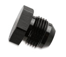 Mr. Gasket -8 AN Flare Plug - Black-1