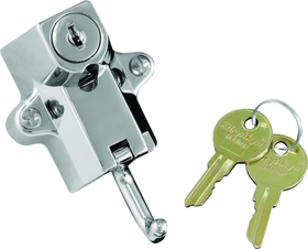 Kuryakyn Universal Helmet Lock 1-1/4-1-1/2 Black