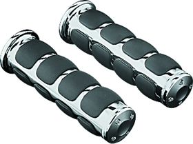 Kuryakyn ISO Universal Grips 7/8inch Bars Chrome