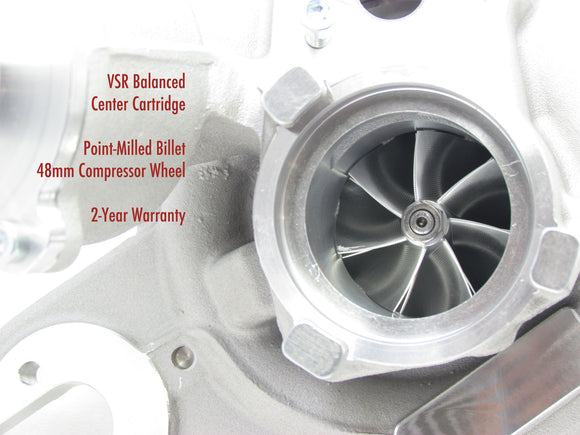 Shuenk IS48 (OEM+ Upgraded IS38 Turbocharger for Mk7 Golf EA888 Gen3 MQB)