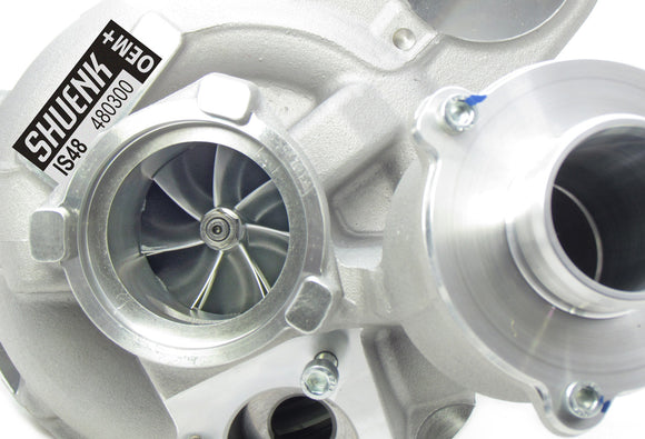 Shuenk IS48 (OEM+ Upgraded IS38 Turbocharger for Mk7 Golf EA888 Gen3 MQB)