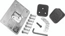 Kuryakyn Universal Laydown License Holder Chrome-1