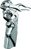 Kuryakyn Zombie Front Shift Arm Cover 82-16 Touring Chrome-1