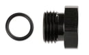 Mr Gasket AN Port Plug - Hex Head - Black-1