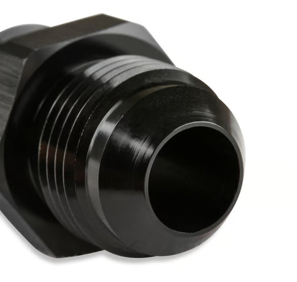 Mr. Gasket -6 AN Male Union - Black