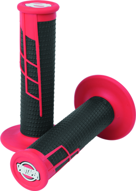 ProTaper Clamp-On 1/2 Waffle Grip - Red/Black