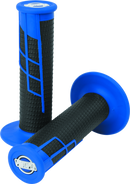 ProTaper Clamp-On 1/2 Waffle Grip - Blue/Black-1