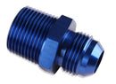 Mr. Gasket Straight -6 AN To 3/8 Inch NPT Adapter - Blue-1