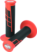 ProTaper Clamp-On 1/2 Waffle Grip - Orange/Black-1