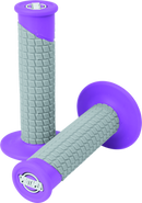 ProTaper Clamp-On Pillow Top Grips - Neon Purple/Gray-1