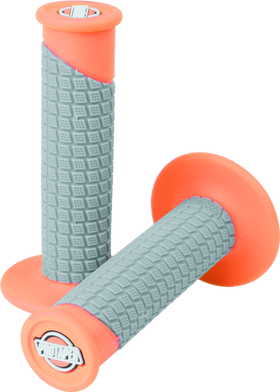 ProTaper Clamp-On Pillow Top Grips - Neon Orange/Gray