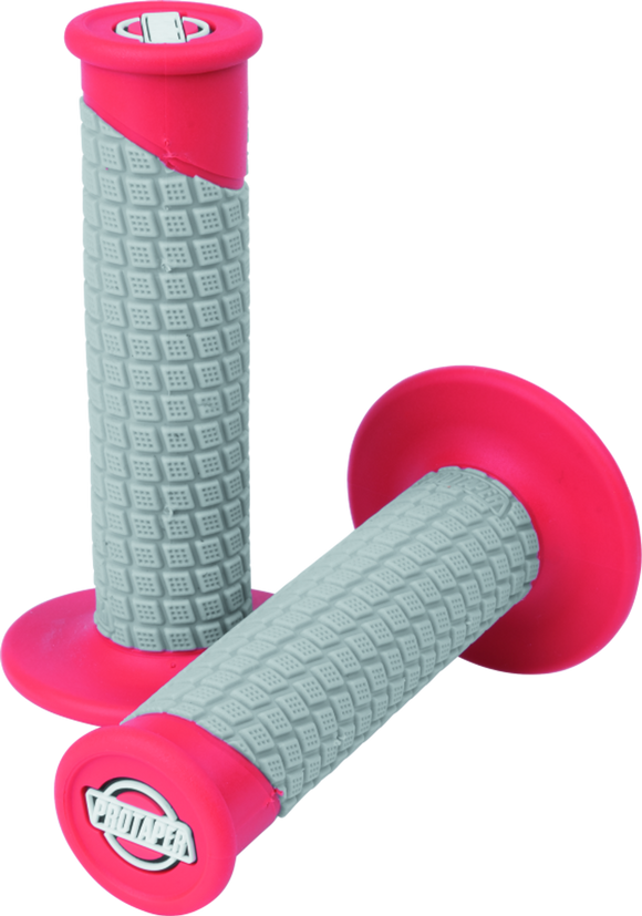 ProTaper Clamp-On Pillow Top Grips - Red/Gray