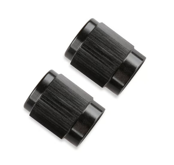 Mr. Gasket -6 AN Tube Nut (2) - Black