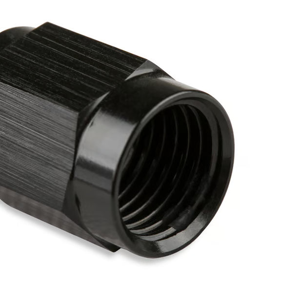 Mr. Gasket -4 AN Tube Nut (2) - Black