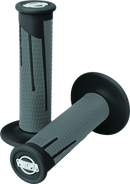 ProTaper Full Diamond Clamp-On Grips - Black/Dark Gray-1