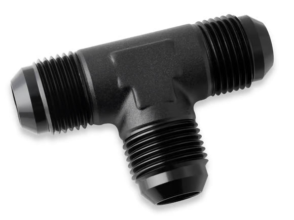 Mr. Gasket -10 AN Tee Fitting - Black