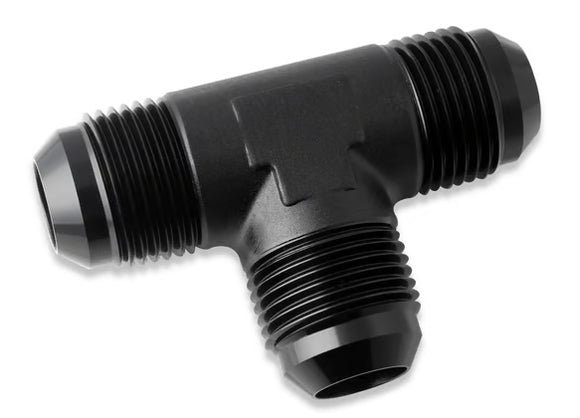 Mr. Gasket -12 AN Tee Fitting - Black