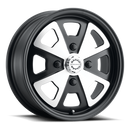 Mobelwagen MW-730M Schnell 15x5.5in / 4x130 BP / 35mm Offset / 79.1mm Bore - Black & Machined Wheel-1