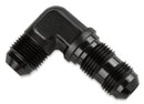 Mr. Gasket -8 AN 90 Degree Bulkhead Fitting - Black-1