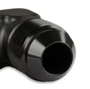 Mr. Gasket -8 AN 90 Degree Bulkhead Fitting - Black-2