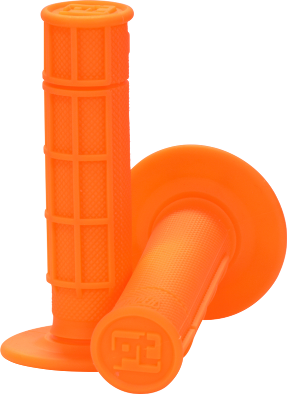 ProTaper 1/2 Waffle Grips - Neon Orange