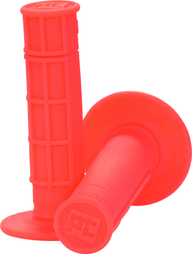 ProTaper 1/2 Waffle Grips - Neon Red