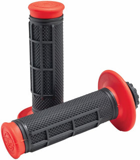 ProTaper Pro Series Clamp On 1/2 Waffle Red/Black