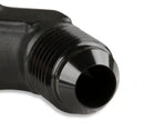 Mr. Gasket -6 AN 45 Degree Bulkhead Fitting - Black-2