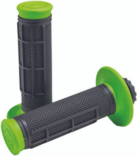 ProTaper Pro Series Clamp On 1/2 Waffle Green/Black