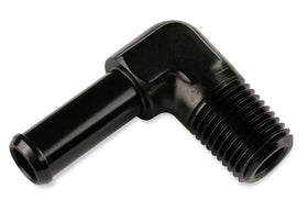 Mr. Gasket 90 Degree 3/4 Inch Hose To 3/4 Inch NPT - Black
