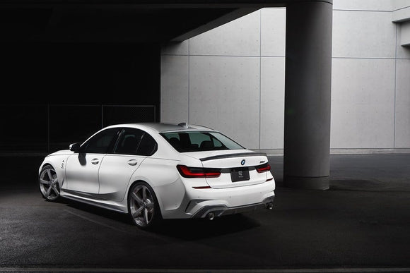 3D Design - 3 Series G20 / G21 M-Sport Rear Diffuser (2 Tip)