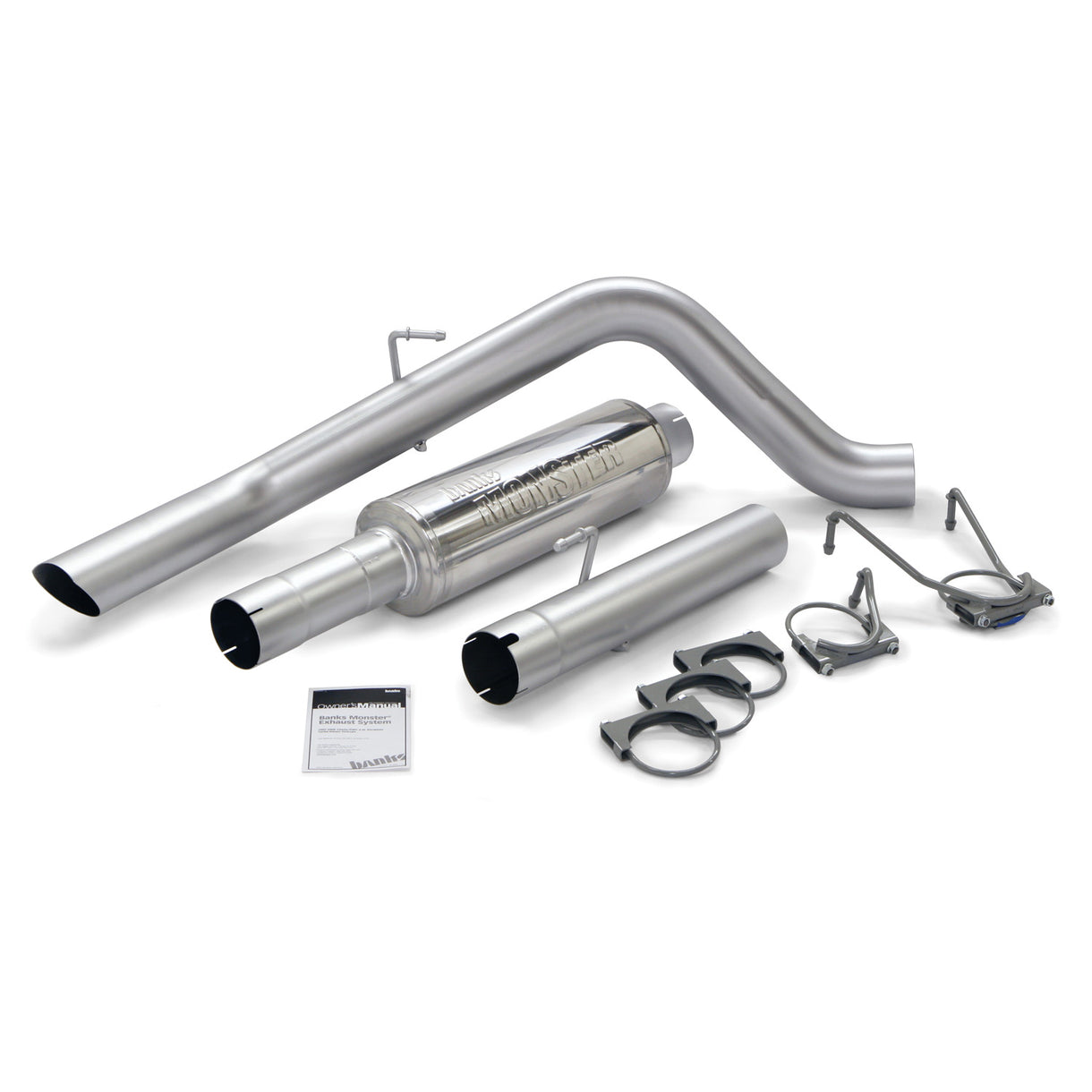 Banks Power 03-04 Dodge 5.9L w/4in Catted Outlet Monster Sport Exhaust System