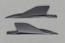 Ferrari 488 GTB & GTS Carbon Side Fins (With Adapters) (Matte)-1