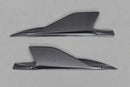 Ferrari 488 GTB & GTS Carbon Side Fins (With Adapters)-1