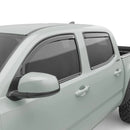 EGR 2016-2017 Toyota Tacoma In-Channel Window Visors - Smoked (575081)-2
