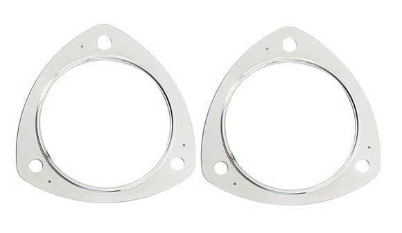 Mr. Gasket Collector Gaskets - MLS 3-1/2 Inch Diameter 3-Bolt Round Header Collectors