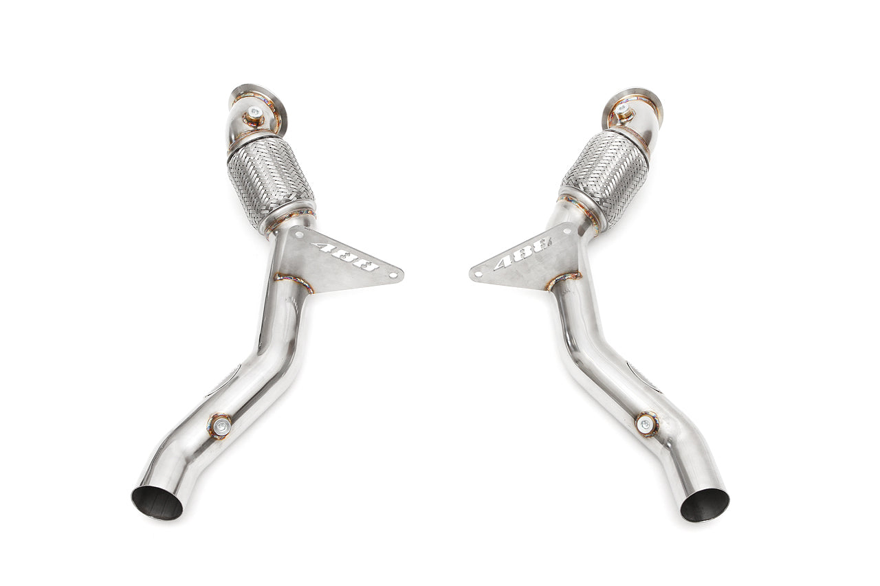 Fabspeed Ferrari 488 GTB/Spider Cat Bypass Pipes