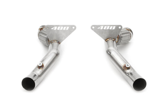 Fabspeed Ferrari 488 GTB/Spider Cat Bypass Pipes