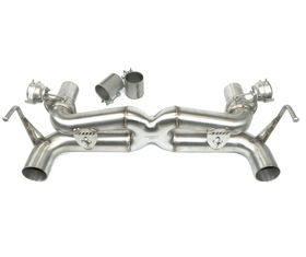 Fabspeed Ferrari 488 Pista Valvetronic Dual Tone Exhaust System