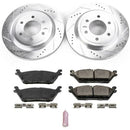 Power Stop 2018 Ford Expedition Front & Rear Z23 Evolution Sport Brake Kit-2