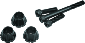 Kuryakyn Windshield Screws 14-Up FL Touring Models Black